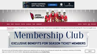 Membership Club - Cardinals Official Team Website I Arizona ...