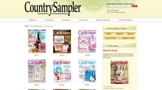 CardMaker - Country Sampler