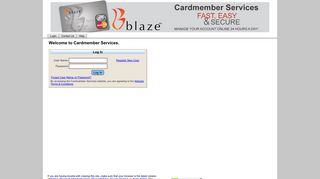 Login or Set Up Online Access | Blaze Mastercard Credit Card