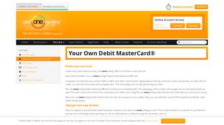 CardOneBanking: No Credit Checks | Online Banking | Prepaid Card ...