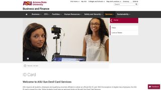 ID Card | Business and Finance - ASU Business and Finance