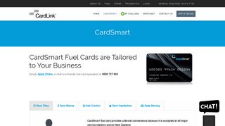 CardSmart Fuel Card | CardLink Fuel Cards New Zealand