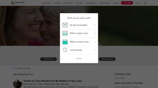 Top 10 Senior Care Jobs Hiring Near Me (Free to Apply) - Care.com