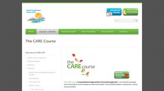 RCCbc | Rural Coordination Centre of BC » The CARE Course