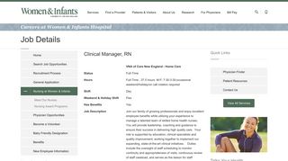 Job Details - Women & Infants Hospital