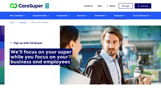Sign Up With CareSuper | CareSuper