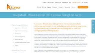 Integrated EHR from Care360 EHR + Medical Billing from Kareo ...