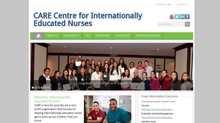 CARE Centre for Internationally Educated Nurses – Supporting ...