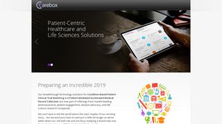 Carebox: Patient-centric solutions for healthcare & life sciences.