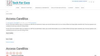 Access CareBlox - Tech for Care