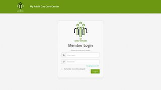 My Adult Day Care Center : Login