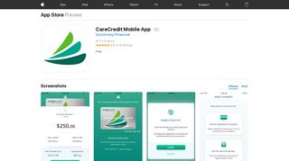 CareCredit Mobile App on the App Store - iTunes - Apple