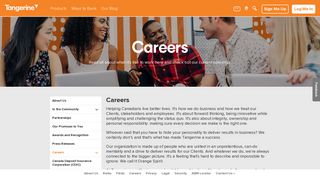Careers | Tangerine