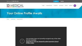 Your ID Medical Online Profile