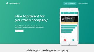 CareerMatch | Hire top talent for your tech company