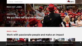 Red Hat Jobs | Opportunities are open