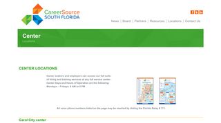Center | CareerSource South Florida