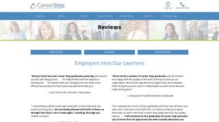 Career Step | Reviews