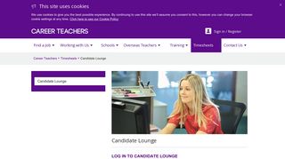 Candidate Lounge - Career Teachers
