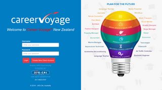 New Zealand - Career Voyage 2019 - Login