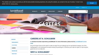 Careers | LyondellBasell - A. Schulman