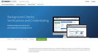 Background Checks and Verification | CareerBuilder for Employers