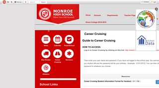 Career Cruising • Page - Monroe High School