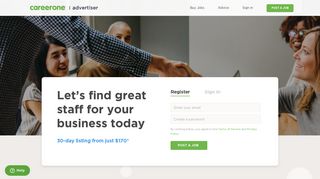 CareerOne Advertiser – Job Advertiser