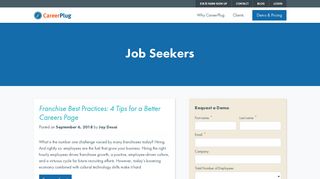 Job Seekers Archives | CareerPlug