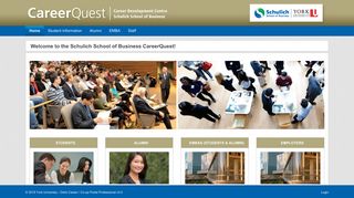 Schulich Career Development Centre - Career Quest - Home