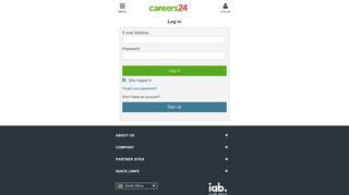 Login - Careers24