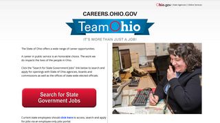 State of Ohio Careers - Ohio.gov