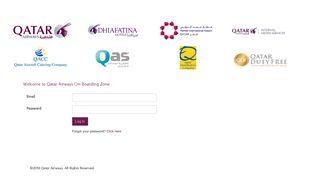 Qatar Airways On-Boarding Zone