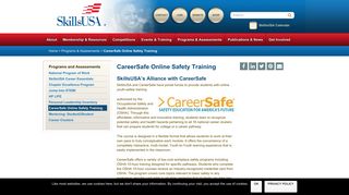 CareerSafe Online Safety Training - SkillsUSA
