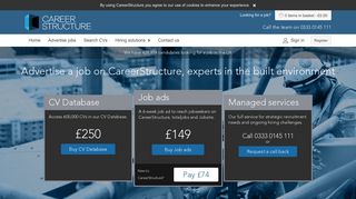 CareerStructure: Advertise a job and hire construction talent
