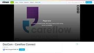 DocCom - Careflow Connect on Vimeo