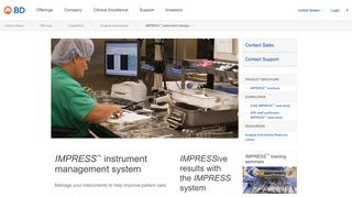 IMPRESS™ Surgical Instrument Management, Tracking - BD