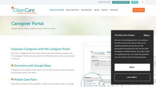 Caregiver Portal for Home Care Agencies - ClearCare Online