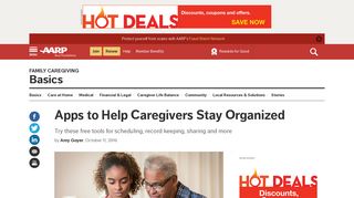 Apps and Tools to Help Caregivers Stay Organized - AARP