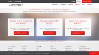 Increase patient loyalty and volume | Careington