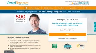 Careington Dental Discount Plans | Careington Care 500 Series