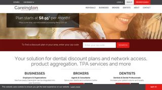 Careington® Official Site | Dental Discount Plans and More!