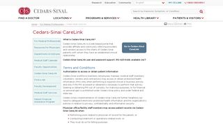 Cedars-Sinai CareLink