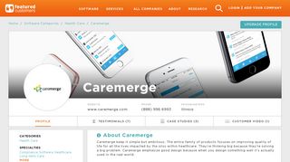 11 Customer Reviews & Customer References of Caremerge ...