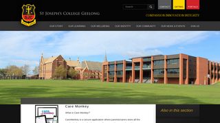 Care Monkey - St Josephs College - Geelong