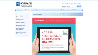 CareMore Medical Group - Patient Portal
