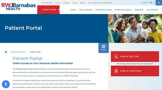 Patient Portal | RWJBarnabas Health
