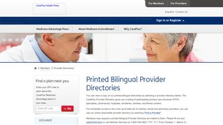 CarePlus Medicare Provider and Pharmacy Directories