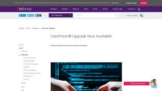 CarePricer Upgrade Now Available | nThrive