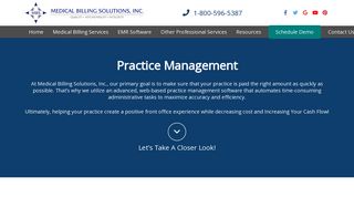 CareTracker Practice Management - Medical Billing Solutions, Inc.